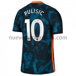 Camiseta de Fútbol Chelsea Christian Pulisic 10 Tercera 2021-2022 Manga Corta