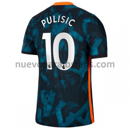 Camiseta de Fútbol Chelsea Christian Pulisic 10 Tercera 2021-2022 Manga Corta