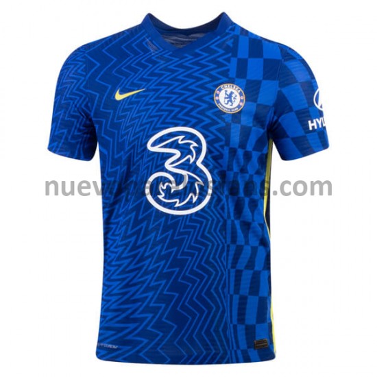 Camiseta de Fútbol Chelsea Casa 2021-2022 Manga Corta