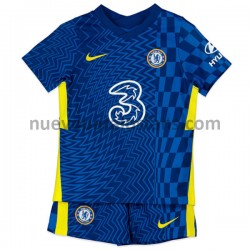 Camiseta de Fútbol Chelsea Niño Casa 2021-2022 Manga Corta