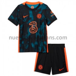 Camiseta de Fútbol Chelsea Niño Tercera 2021-2022 Manga Corta