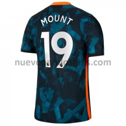 Camiseta de Fútbol Chelsea Mason Mount 19 Tercera 2021-2022 Manga Corta