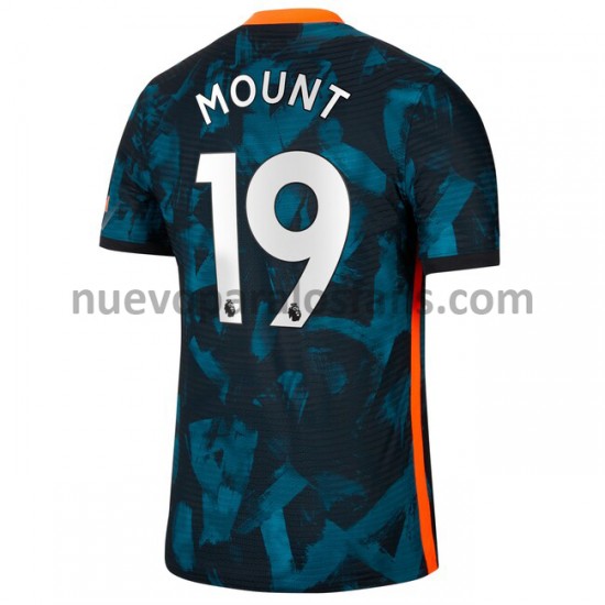Camiseta de Fútbol Chelsea Mason Mount 19 Tercera 2021-2022 Manga Corta