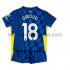 Camiseta de Fútbol Chelsea Olivier Giroud 18 Niño Casa 2021-2022 Manga Corta