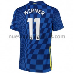 Camiseta de Fútbol Chelsea Timo Werner 11 Casa 2021-2022 Manga Corta