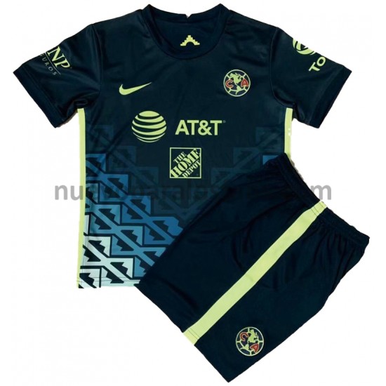 Camiseta de Fútbol Club América Niño Exterior 2021-2022 Manga Corta