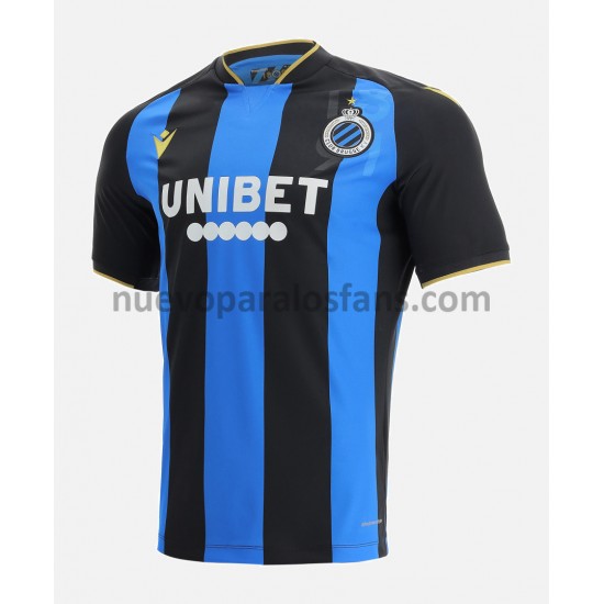 Camiseta de Fútbol Club Brugge Casa 2021-2022 Manga Corta