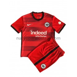 Camiseta de Fútbol Eintracht Frankfurt Niño Exterior 2021-2022 Manga Corta