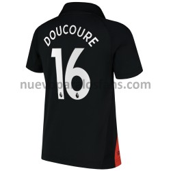 Camiseta de Fútbol Everton Abdoulaye Doucoure 16 Exterior 2021-2022 Manga Corta