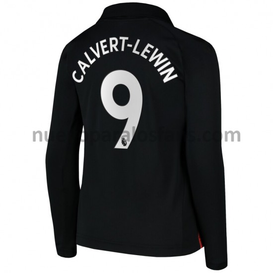 Camiseta de Fútbol Everton Dominic Calvert-Lewin 9 Exterior 2021-2022 Manga Larga