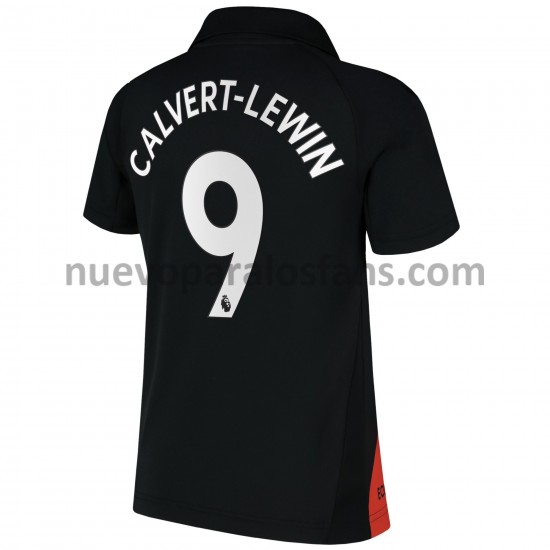 Camiseta de Fútbol Everton Dominic Calvert-Lewin 9 Exterior 2021-2022 Manga Corta