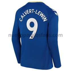 Camiseta de Fútbol Everton Dominic Calvert-Lewin 9 Casa 2021-2022 Manga Larga