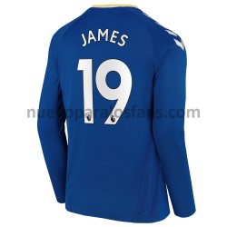 Camiseta de Fútbol Everton James Rodriguez 19 Casa 2021-2022 Manga Larga