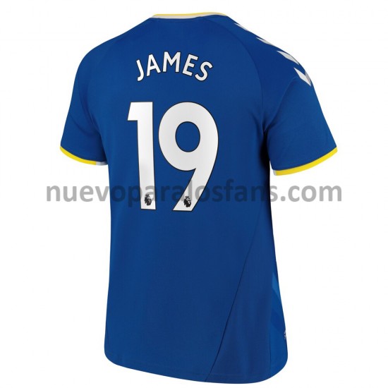 Camiseta de Fútbol Everton James Rodriguez 19 Casa 2021-2022 Manga Corta