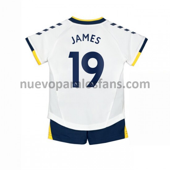 Camiseta de Fútbol Everton James Rodriguez 19 Niño Tercera 2021-2022 Manga Corta