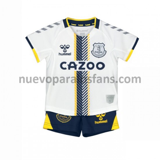 Camiseta de Fútbol Everton Niño Tercera 2021-2022 Manga Corta