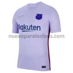 Camiseta de Fútbol FC Barcelona Exterior 2021-2022 Manga Corta