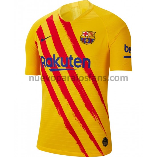 Camiseta de Fútbol FC Barcelona Cuarto 2021-2022 Manga Corta