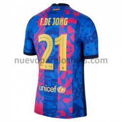 Camiseta de Fútbol FC Barcelona Frenkie de Jong 21 Tercera 2021-2022 Manga Corta