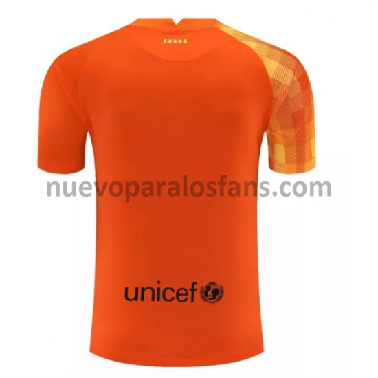 Camiseta de Fútbol FC Barcelona Portero Casa 2021-2022 Manga Corta