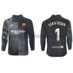 Camiseta de Fútbol FC Barcelona Portero Ter Stegen 1 Exterior 2021-2022 Manga Larga