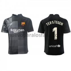 Camiseta de Fútbol FC Barcelona Portero Ter Stegen 1 Exterior 2021-2022 Manga Corta