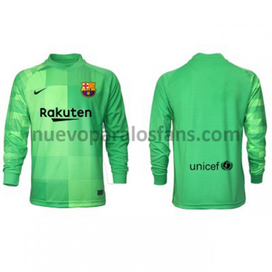 Camiseta de Fútbol FC Barcelona Portero Tercera 2021-2022 Manga Larga