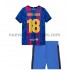 Camiseta de Fútbol FC Barcelona Jordi Alba 18 Niño Tercera 2021-2022 Manga Corta
