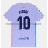 Camiseta de Fútbol FC Barcelona Lionel Messi 10 Exterior 2021-2022 Manga Corta
