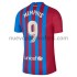 Camiseta de Fútbol FC Barcelona Memphis Depay 9 Casa 2021-2022 Manga Corta