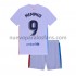 Camiseta de Fútbol FC Barcelona Memphis Depay 9 Niño Exterior 2021-2022 Manga Corta