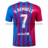 Camiseta de Fútbol FC Barcelona O. Dembele 7 Casa 2021-2022 Manga Corta