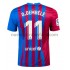 Camiseta de Fútbol FC Barcelona Ousmane Dembele 11 Casa 2021-2022 Manga Corta