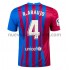 Camiseta de Fútbol FC Barcelona Ronald Araujo 4 Casa 2021-2022 Manga Corta