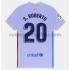 Camiseta de Fútbol FC Barcelona Sergi Roberto 20 Exterior 2021-2022 Manga Corta