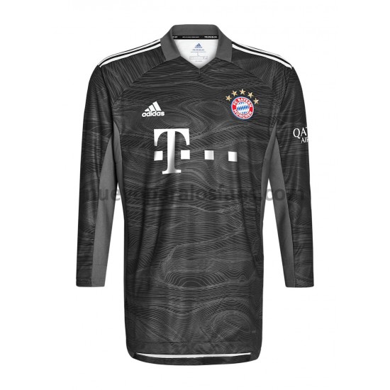 Camiseta de Fútbol Bayern de Múnich Portero Exterior 2021-2022 Manga Larga