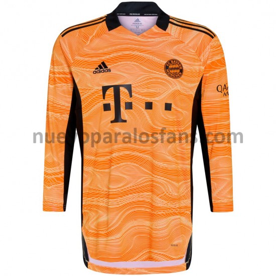 Camiseta de Fútbol Bayern de Múnich Portero Casa 2021-2022 Manga Larga