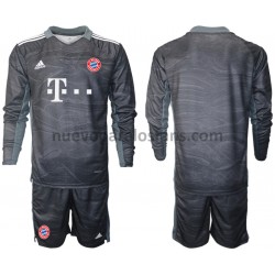 Camiseta de Fútbol Bayern de Múnich Portero Niño Exterior 2021-2022 Manga Larga