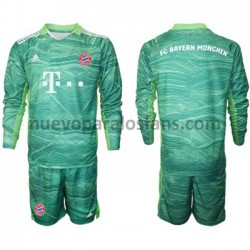 Camiseta de Fútbol Bayern de Múnich Portero Niño Tercera 2021-2022 Manga Larga