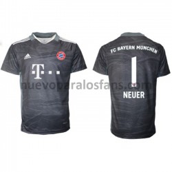 Camiseta de Fútbol Bayern de Múnich Portero Manuel Neuer 1 Exterior 2021-2022 Manga Corta