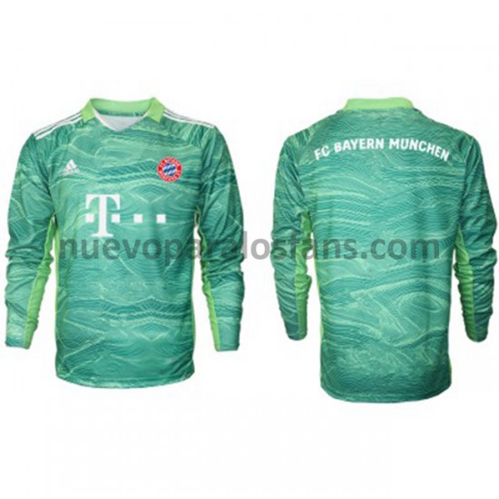 Camiseta de Fútbol Bayern de Múnich Portero Tercera 2021-2022 Manga Larga