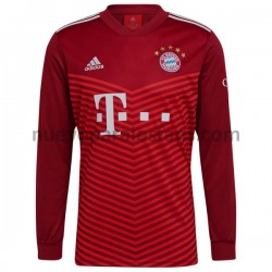 Camiseta de Fútbol Bayern de Múnich Casa 2021-2022 Manga Larga