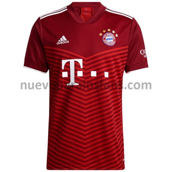 Camiseta de Fútbol Bayern de Múnich Casa 2021-2022 Manga Corta