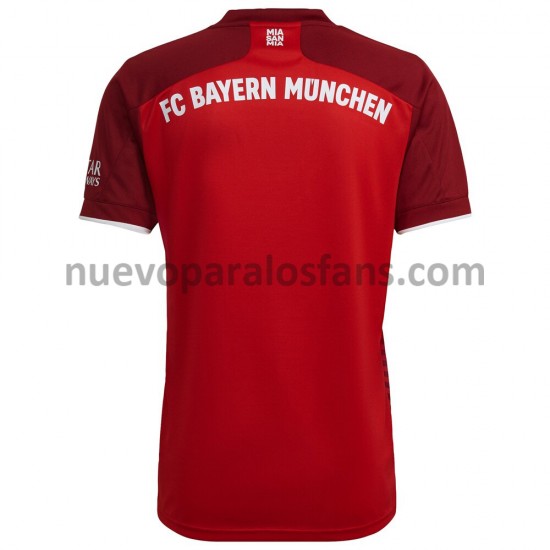 Camiseta de Fútbol Bayern de Múnich Casa 2021-2022 Manga Corta