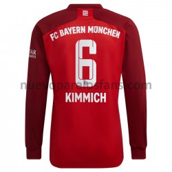 Camiseta de Fútbol Bayern de Múnich Joshua Kimmich 6 Casa 2021-2022 Manga Larga