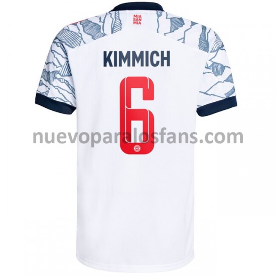 Camiseta de Fútbol Bayern de Múnich Joshua Kimmich 6 Tercera 2021-2022 Manga Corta