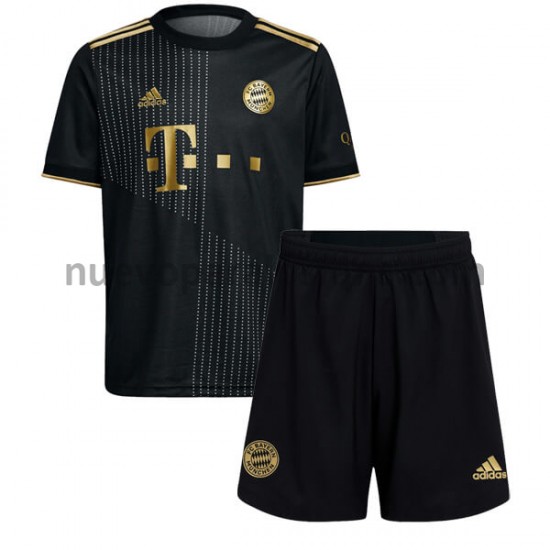 Camiseta de Fútbol Bayern de Múnich Niño Exterior 2021-2022 Manga Corta