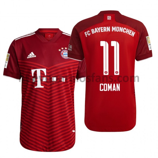 Camiseta de Fútbol Bayern de Múnich Kingsley Coman 11 Casa 2021-2022 Manga Corta