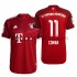 Camiseta de Fútbol Bayern de Múnich Kingsley Coman 11 Casa 2021-2022 Manga Corta
