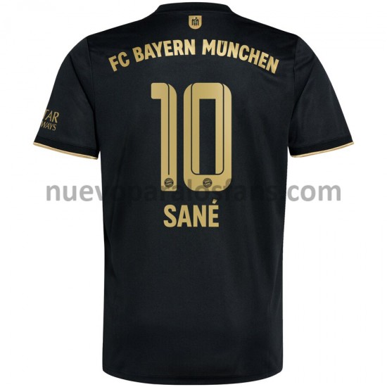 Camiseta de Fútbol Bayern de Múnich Leroy Sane 10 Exterior 2021-2022 Manga Corta